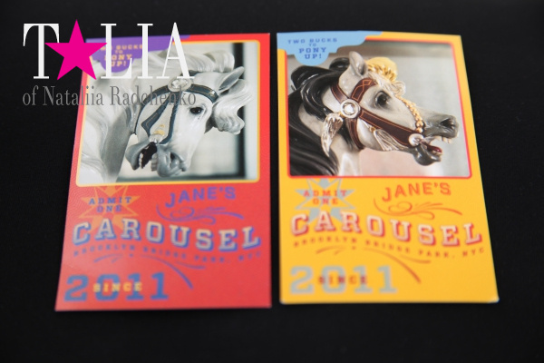 Билеты на Карусель Джейн, Бруклин Бридж Парк, Нью-Йорк